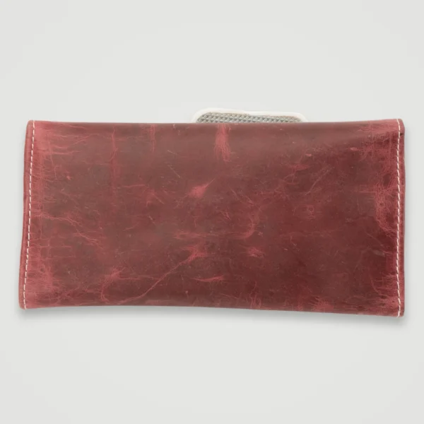 Artisan Distressed Leather Clutch Wallet